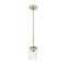 Z-Lite Thayer Pendant, 1-Light, 4.75 In.W x 7.5 In.H, Luxe Gold/Clear 742MP-LG - alternate 3